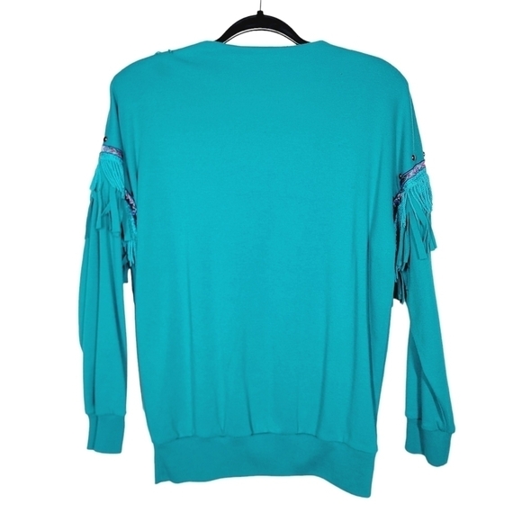 Vintage 80s Donna Turan Western Sweater - Picture 4 of 6